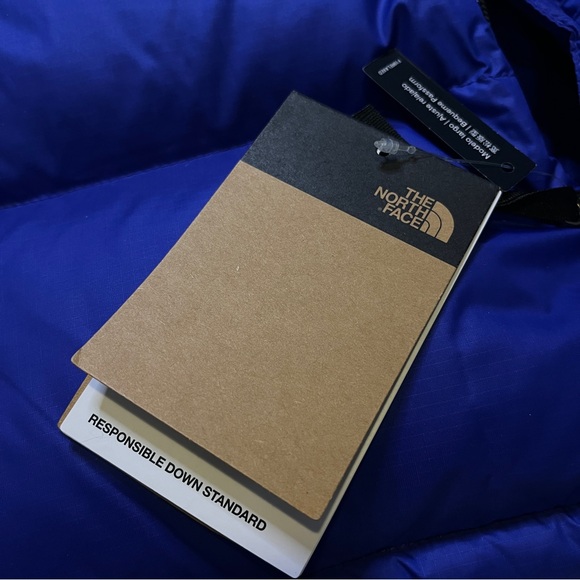 The North Face 1996 Retro Nuptse 700 Fill Packable Jacket Lapis Blue/Black - Picture 8 of 15